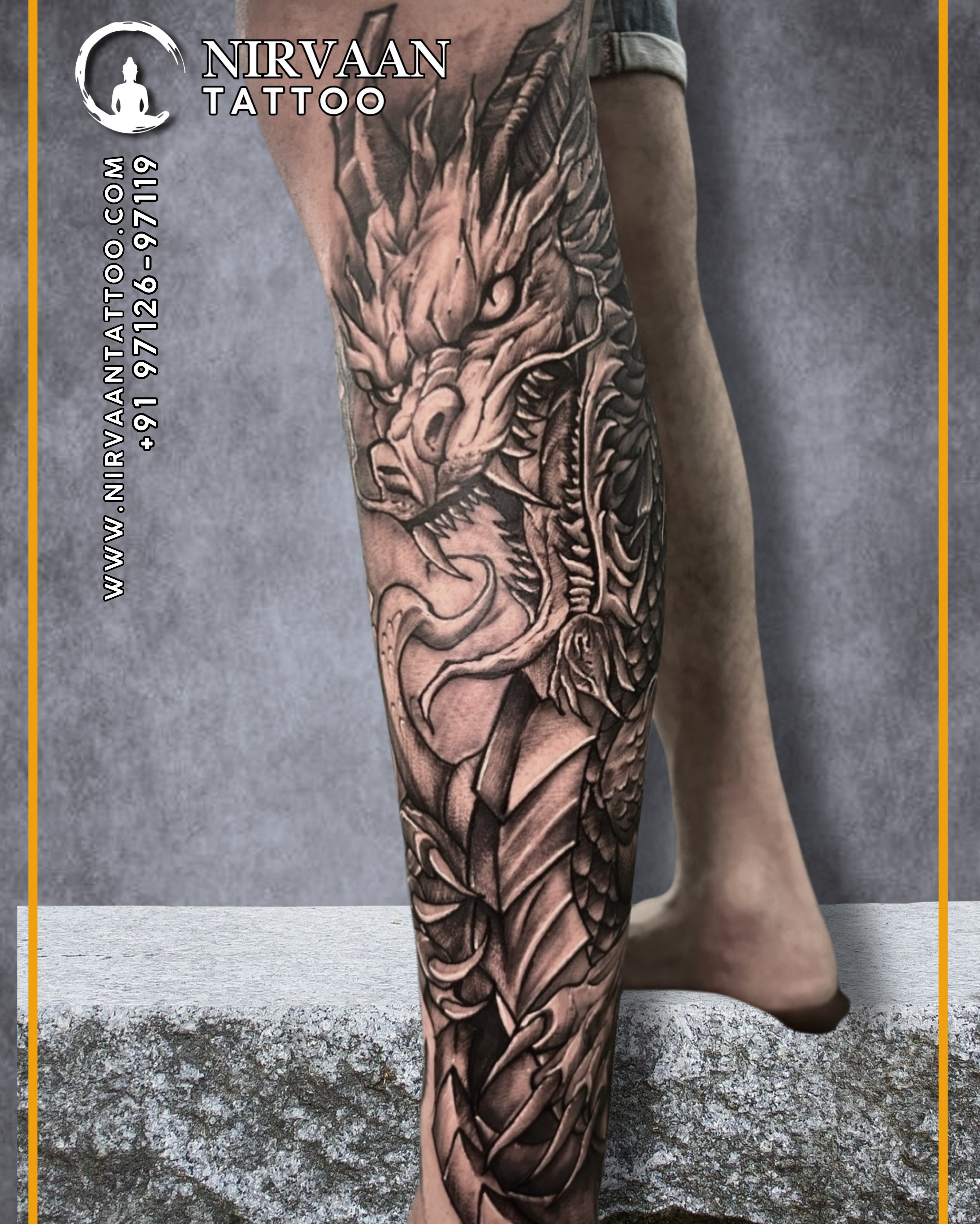 Dragon Tattoo Design Goa