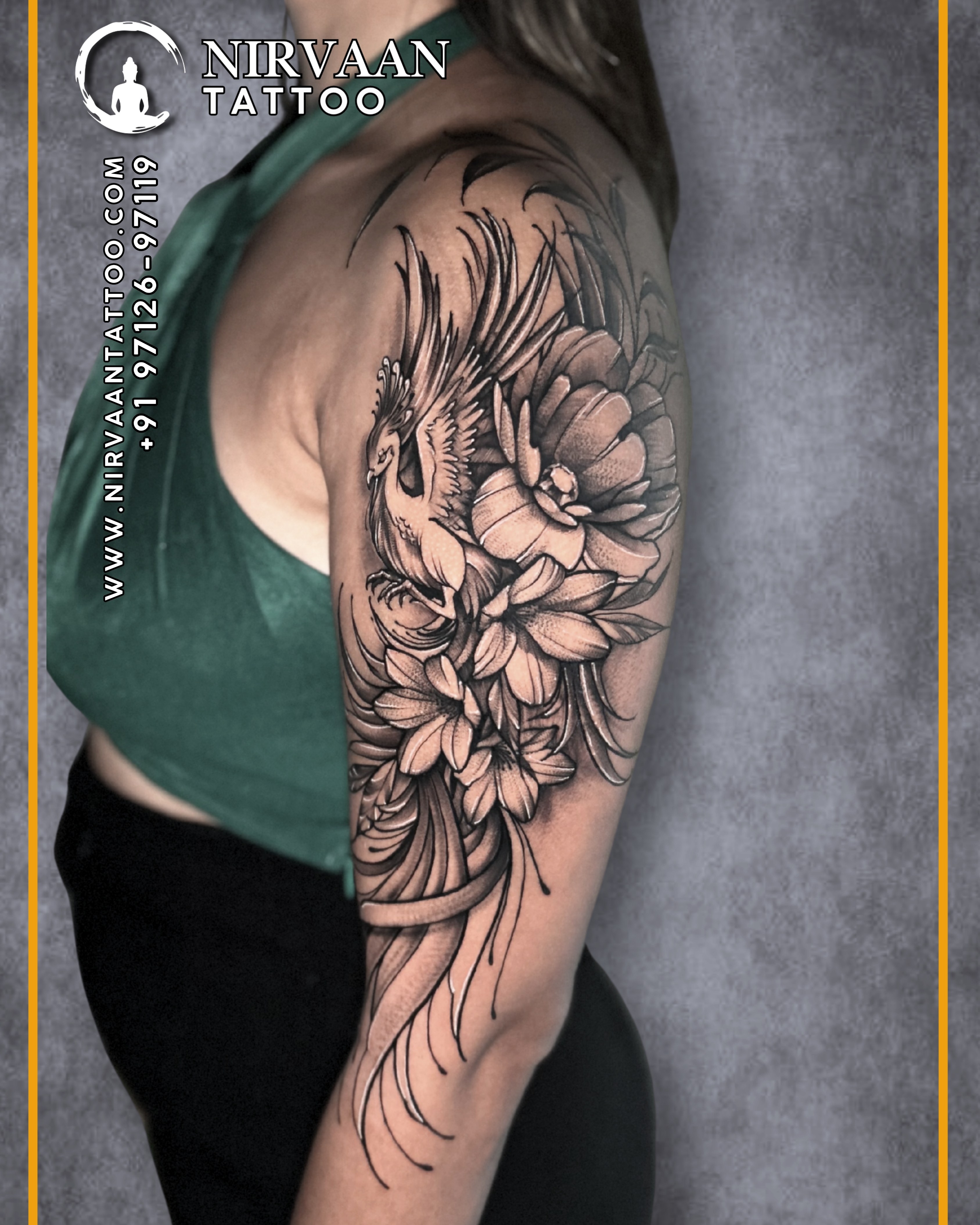 Phoenix Tattoo by Vikas Hadiya