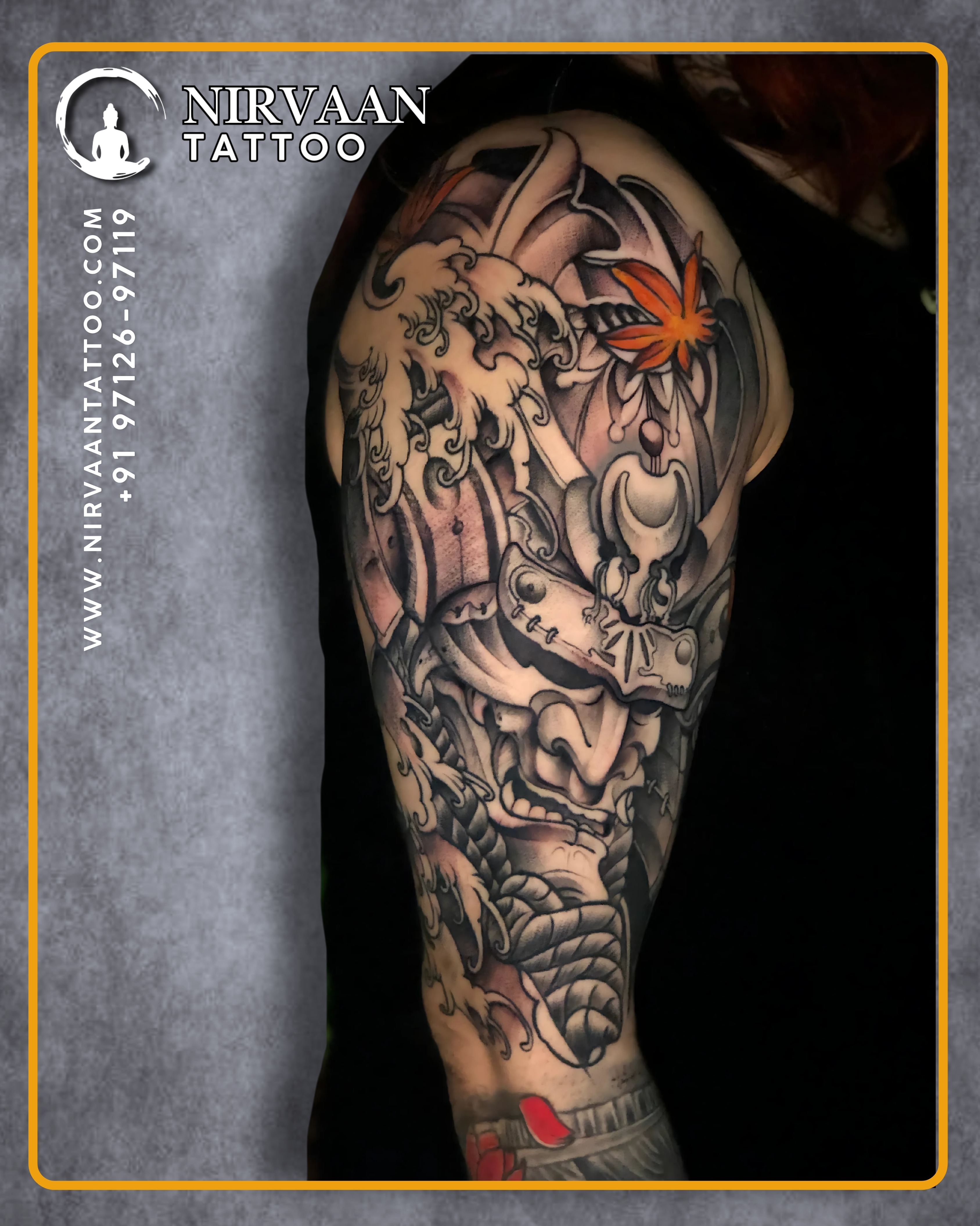 A highly skilled tattoo artist working in a premium studio in Goa