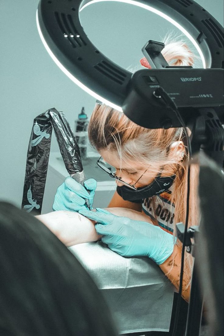 Tattoo Session at Nirvaan Tattoo Goa